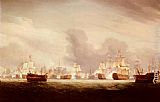 Thomas Whitcombe The Battle Of The Glorious 1st Of June 1794 painting